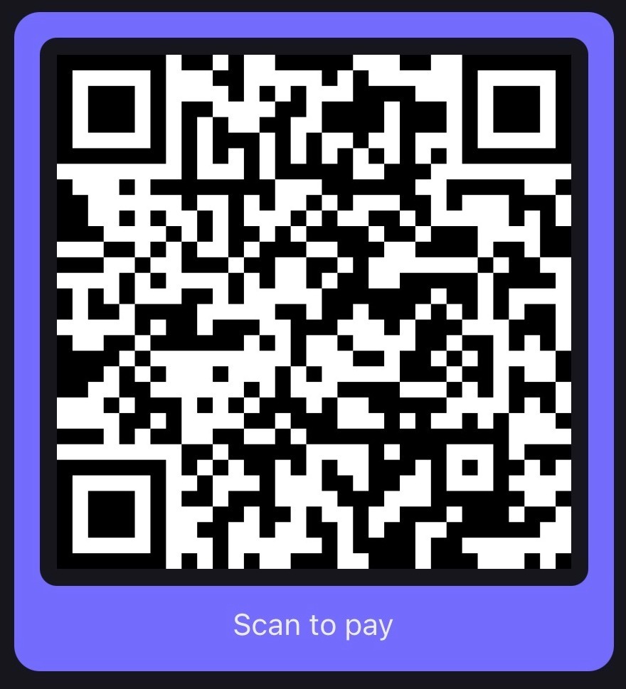 Stripe payment QR code for £300 LeadFlow setup fee
